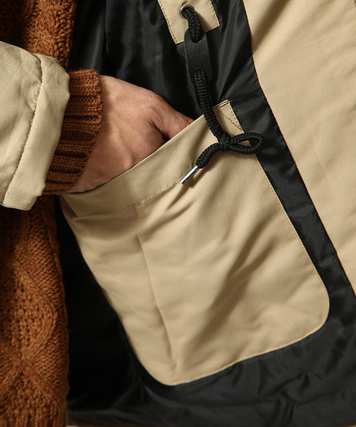 「ZIP FIVE」 コート LARGE グリーン メンズ_画像8