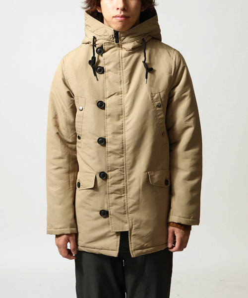 「ZIP FIVE」 コート LARGE グリーン メンズ_画像9