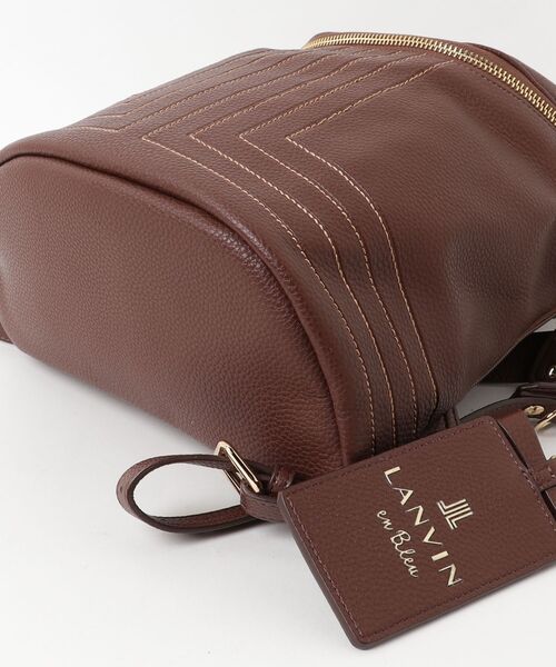 「LANVIN en Bleu」 リュック FREE ブラウン レディース_画像3