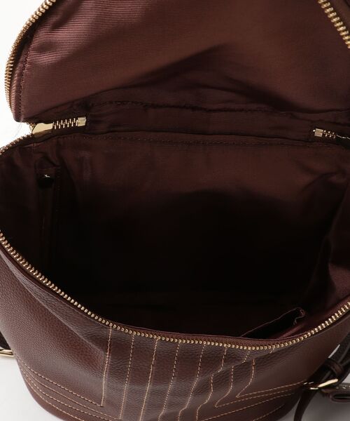 「LANVIN en Bleu」 リュック FREE ブラウン レディース_画像4