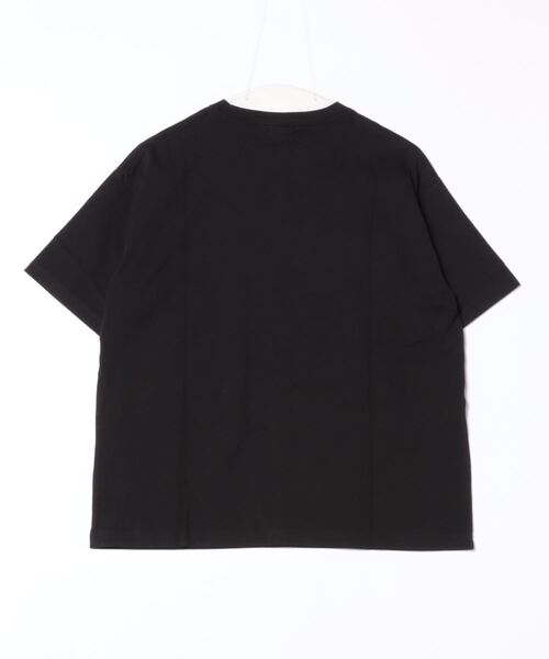 「kha:ki」 半袖Tシャツ 1 ブルー レディース_画像2
