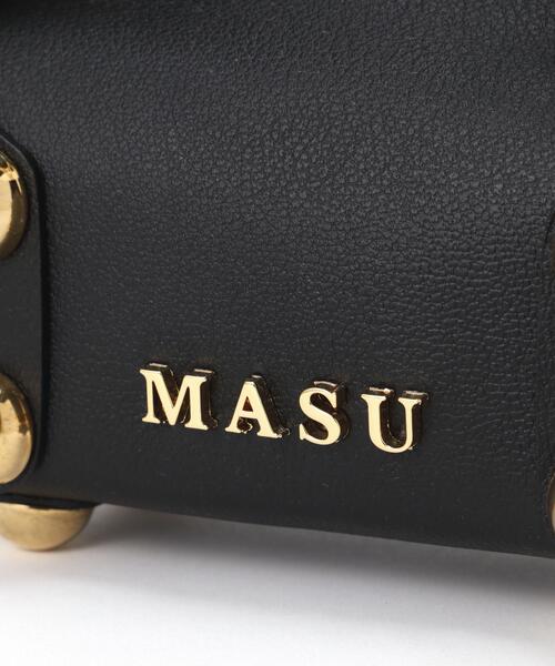 ショルダーバッグ MASU/エムエーエスユー/LEATHER CAKE BAG PETIT/M26U6OJ007 メンズ レディースの画像
