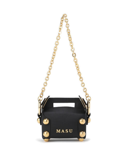 ショルダーバッグ MASU/エムエーエスユー/LEATHER CAKE BAG PETIT/M26U6OJ007 メンズ レディースの画像