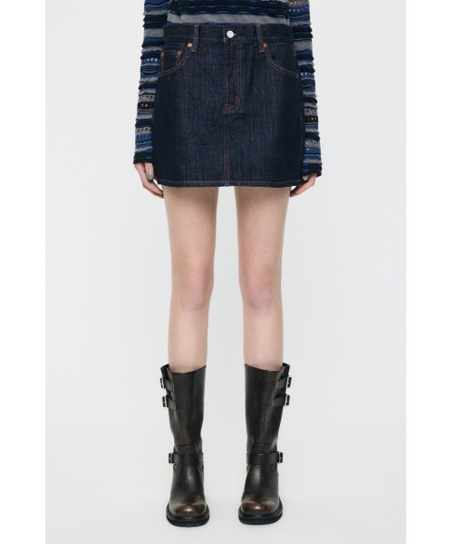 MOUSSY マウジー　デニムスカート MOUSSY（マウジー） スカート 「26年SS新作」MIDRISE DENIM スカート