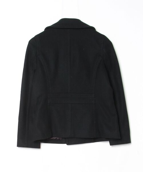 「MACPHEE」 ピーコート 38 ブラック レディース_画像2