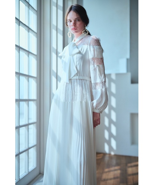 ワンピース Frances Lace Dress スカラップレースタイドレスの画像