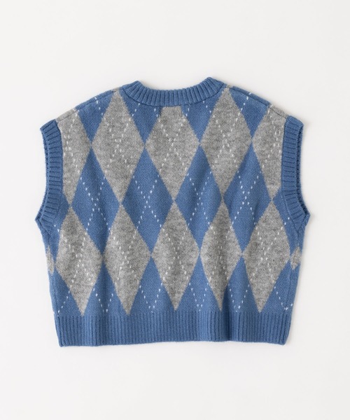 「MIEL CRISHUNANT」 半袖ニット FREE ホワイト系その他 レディース_画像3