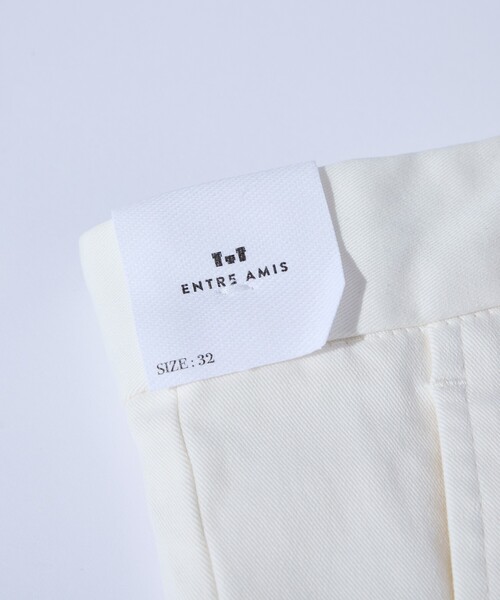 ENTRE AMIS（アントレ アミ） チノパン 「entre amis」スリムフィット