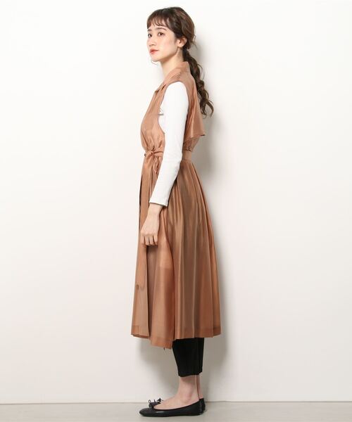 「RBS」 ベスト ONE SIZE ブラウン系その他5 レディース_画像3