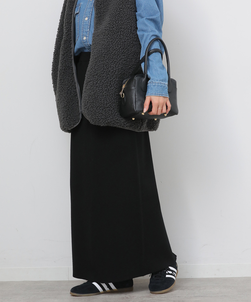 JOURNAL STANDARD relume ウォッシャブルミラノリブスカート 追加》ウォッシャブルミラノリブIラインスカート（ロング・マキシ丈