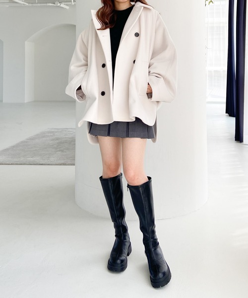 「Heather」 ロングブーツ L ブラック レディース_画像5