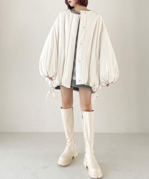 「Heather」 ロングブーツ L ブラック レディース_画像7