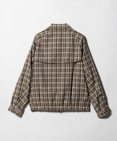 【試着のみ】BEAUTY&YOUTH UNITED ARROWSブルゾン S Aer x BEAUTY&YOUTH＞ユーティリティー スタンド カラー ブルゾン 撥水