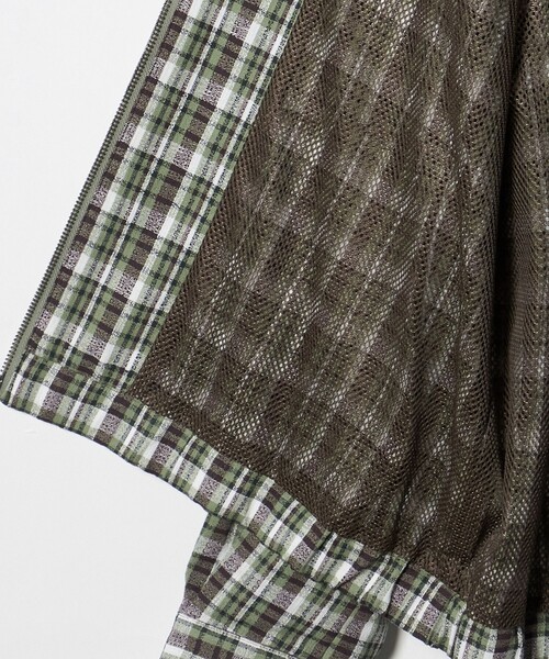 ブルゾン アウター 「UNITED ARROWS ＆ SONS」 CHECK ZIP BLOUSON/ブルゾン メンズの画像