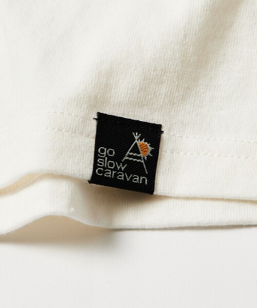 「FREAK'S STORE」 「go slow caravan」半袖Tシャツ 5 ホワイト メンズ_画像8