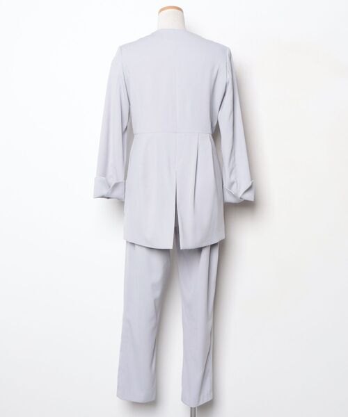 「Flolia」 セットアップ M グレー レディース_画像2