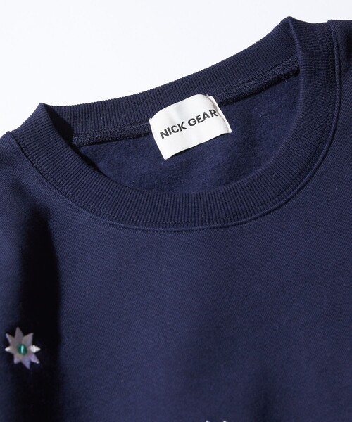 「Firsthand」 スウェットカットソー X-LARGE ネイビー メンズ_画像6