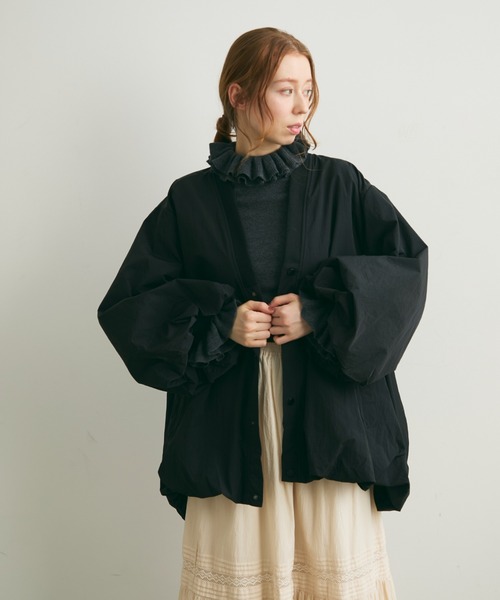 theredthread クラスプバルーンブルゾン アウター トップス 長袖 theredthread クラスプバルーンブルゾン アウター トップス 長袖