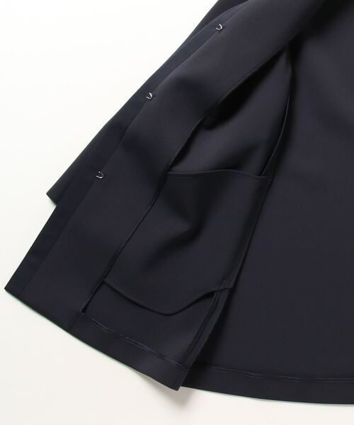 「UNITED ARROWS」 ノーカラージャケット 34 ホワイト レディースの画像