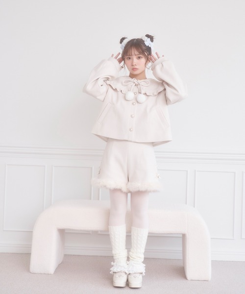 「Honey Cinnamon」 ジャケット FREE ブラック レディース_画像2