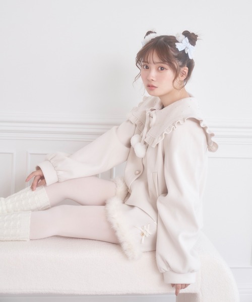 「Honey Cinnamon」 ジャケット FREE ブラック レディース_画像3