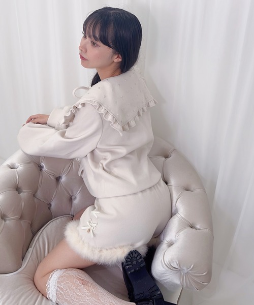 「Honey Cinnamon」 ジャケット FREE ブラック レディース_画像7