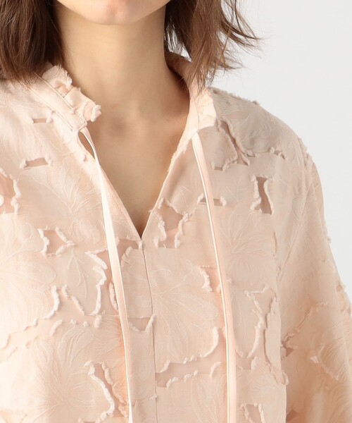 「BALLSEY」 7分袖ワンピース 36 ライトピンク レディースの画像