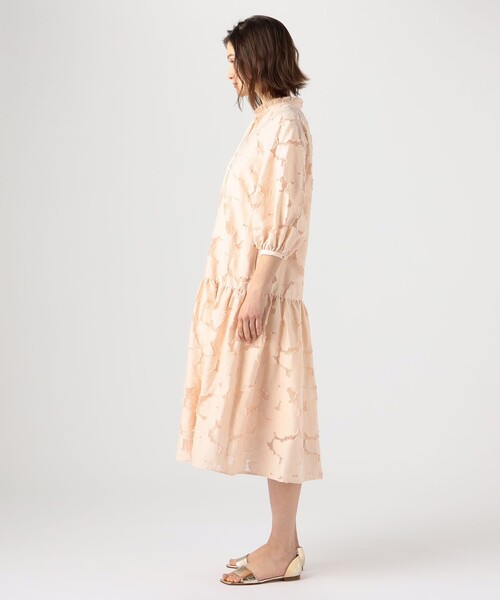 「BALLSEY」 7分袖ワンピース 36 ライトピンク レディースの画像