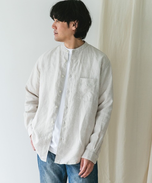「URBAN RESEARCH DOORS」 長袖シャツ X-LARGE ライトブルー メンズ_画像6