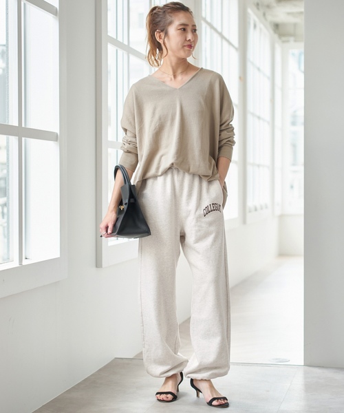 「Spick & Span」 スウェットパンツ 36 ライトグレー レディース