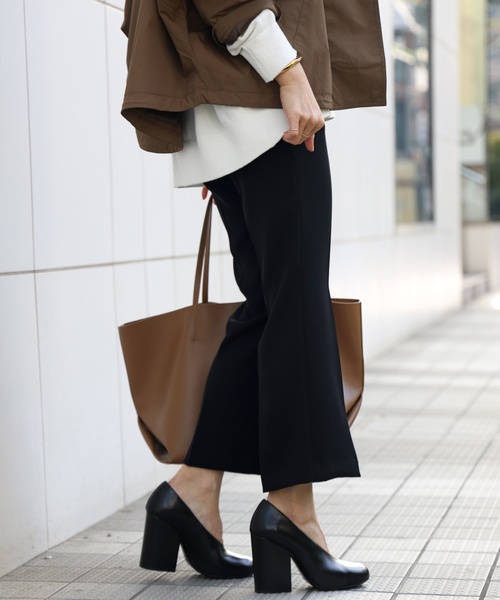 「Deuxieme Classe」 スラックス 34 黒いこと レディース