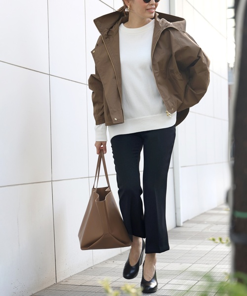 「Deuxieme Classe」 スラックス 34 黒いこと レディース