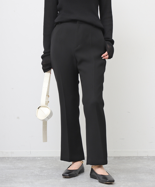 「Deuxieme Classe」 スラックス 34 黒いこと レディース