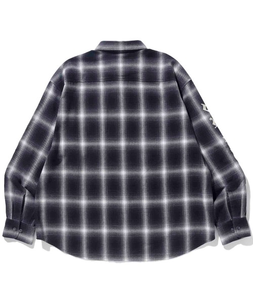 「XLARGE」 長袖シャツ L ブラック メンズの画像