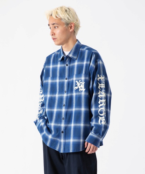 「XLARGE」 長袖シャツ L ブラック メンズの画像