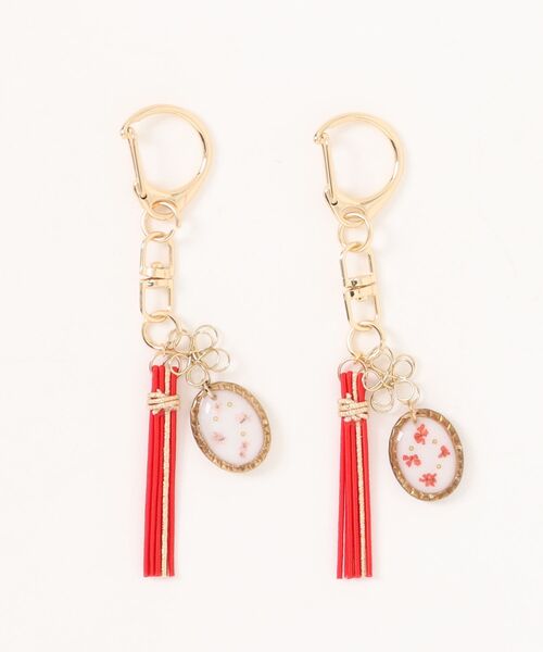 TONE（トネ） チャーム 「Shin」「シン」水引花結びキーホルダー