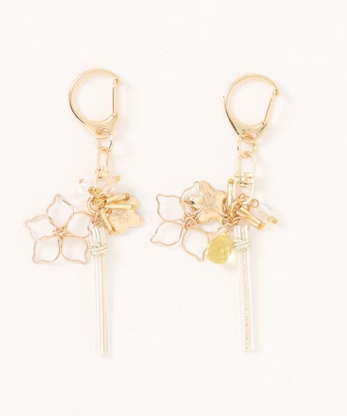 TONE（トネ） チャーム 「Shin」「シン」水引花結びキーホルダー