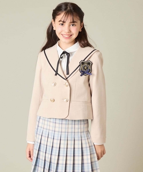 「a.v.v」 「KIDS」ジャケット 160 ブラック キッズ_画像4