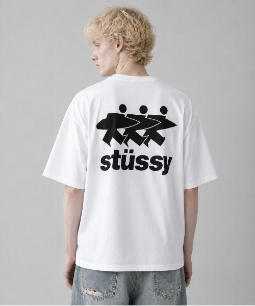 STUSSY（ステューシー） tシャツ SURF WORK HALF T-SHIRTS サーフ ロゴ