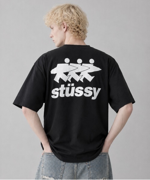 STUSSY（ステューシー） tシャツ SURF WORK HALF T-SHIRTS サーフ ロゴ