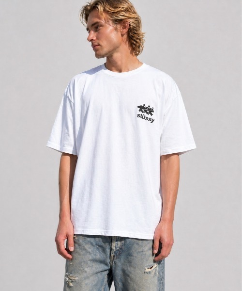 STUSSY（ステューシー） tシャツ SURF WORK HALF T-SHIRTS サーフ ロゴ