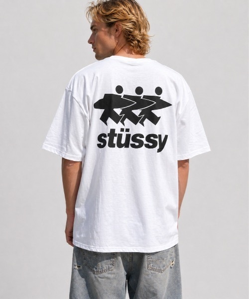 STUSSY（ステューシー） tシャツ SURF WORK HALF T-SHIRTS サーフ ロゴ