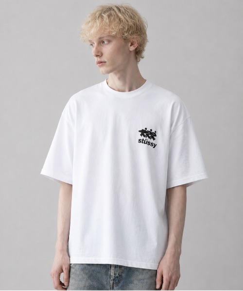 STUSSY（ステューシー） tシャツ SURF WORK HALF T-SHIRTS サーフ ロゴ