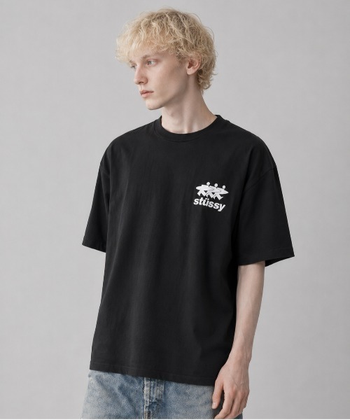 STUSSY（ステューシー） tシャツ SURF WORK HALF T-SHIRTS サーフ ロゴ