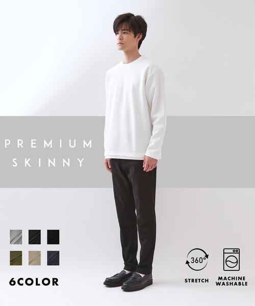 「THE SHOP TK 」 パンツ 02 モスグリーン メンズ_画像6