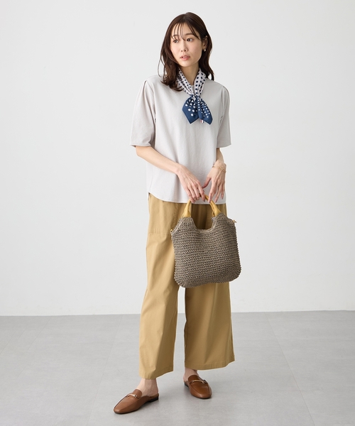 Petit Honfleur（プチオンフルール） トートバッグ 2WAYメッシュバッグ