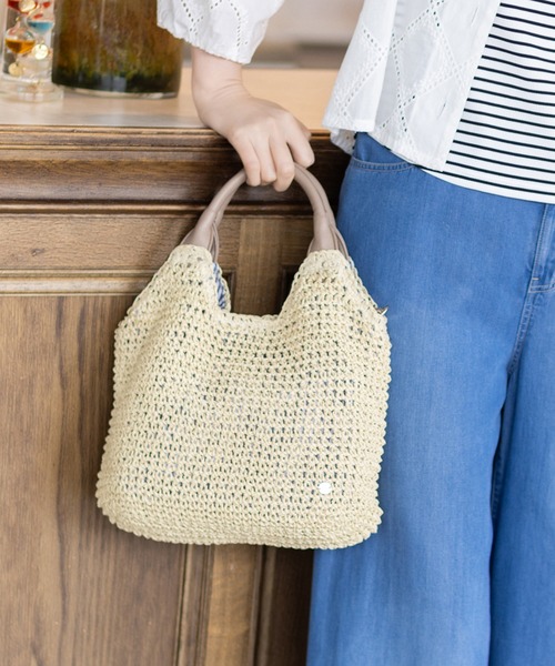Petit Honfleur（プチオンフルール） トートバッグ 2WAYメッシュバッグ