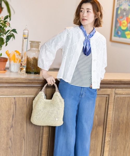 Petit Honfleur（プチオンフルール） トートバッグ 2WAYメッシュバッグ