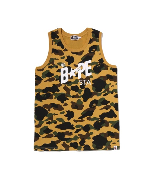 BAPE タンクトップ A BATHING APE（アベイシングエイプ） タンクトップ 1ST CAMO BAPE STA