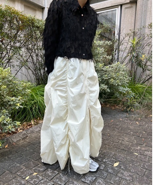 emmi スカート 0 ライトグレー レディース : ZOZOTOWN Yahoo!店 - 通販